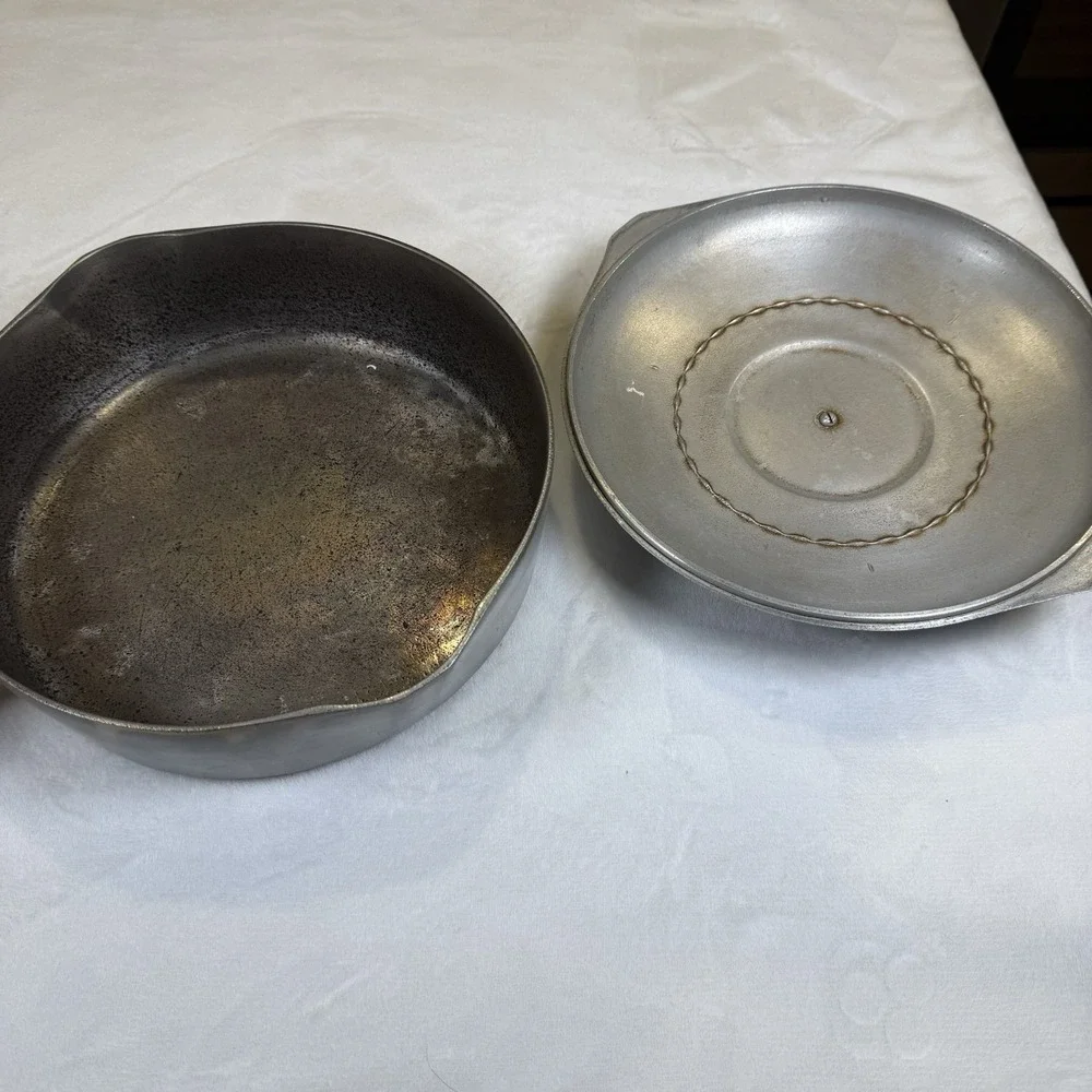 Vintage Wagner Ware Sidney -O- Magnalite 4569-P Deep Fryer Skillet Lid 10.5